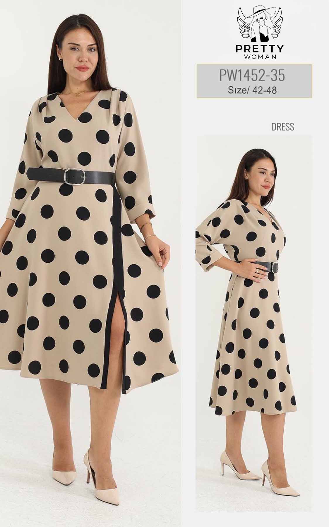 PW-1452 GÜNLÜK ELBİSE