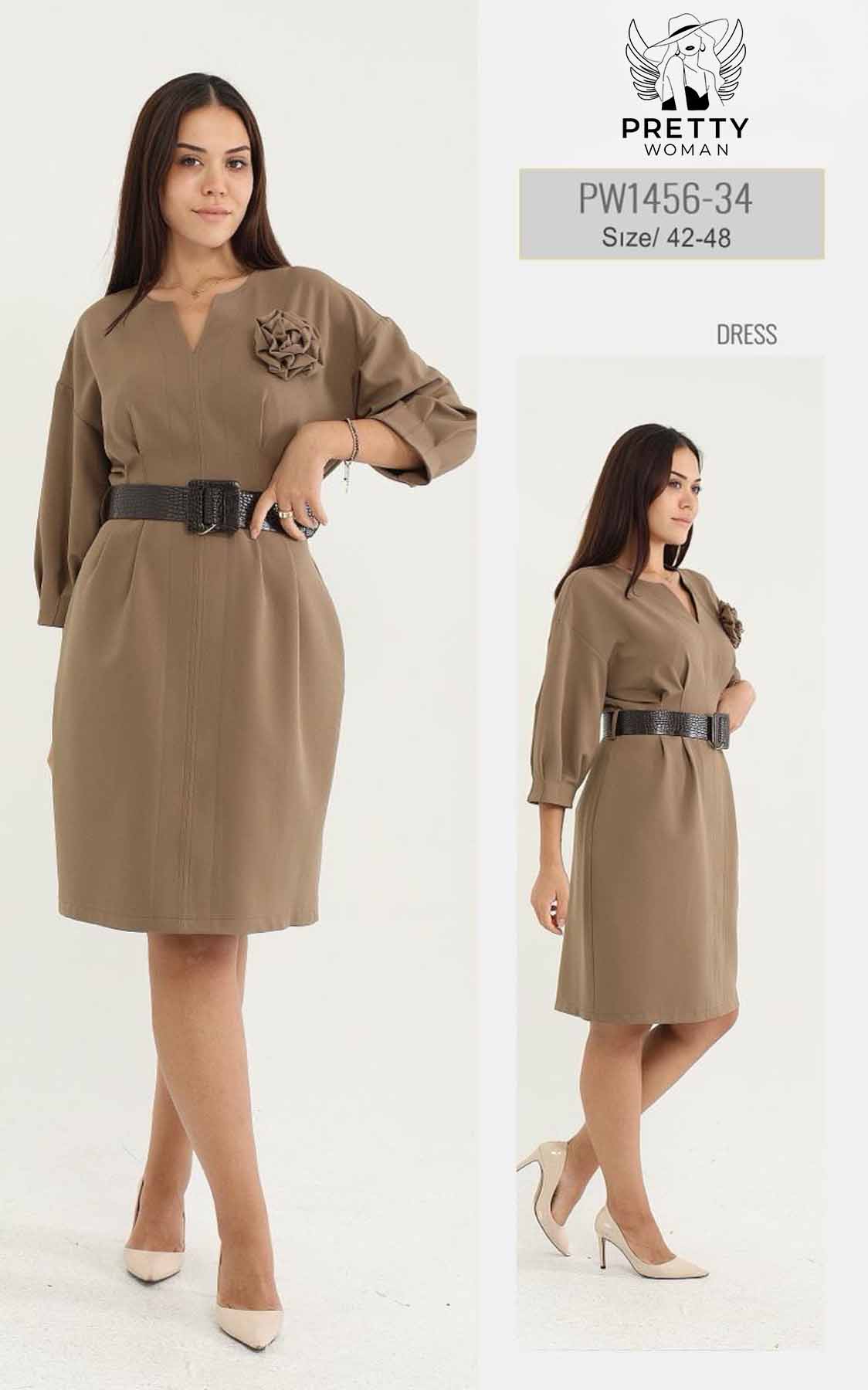 PW-1456 GÜNLÜK ELBİSE