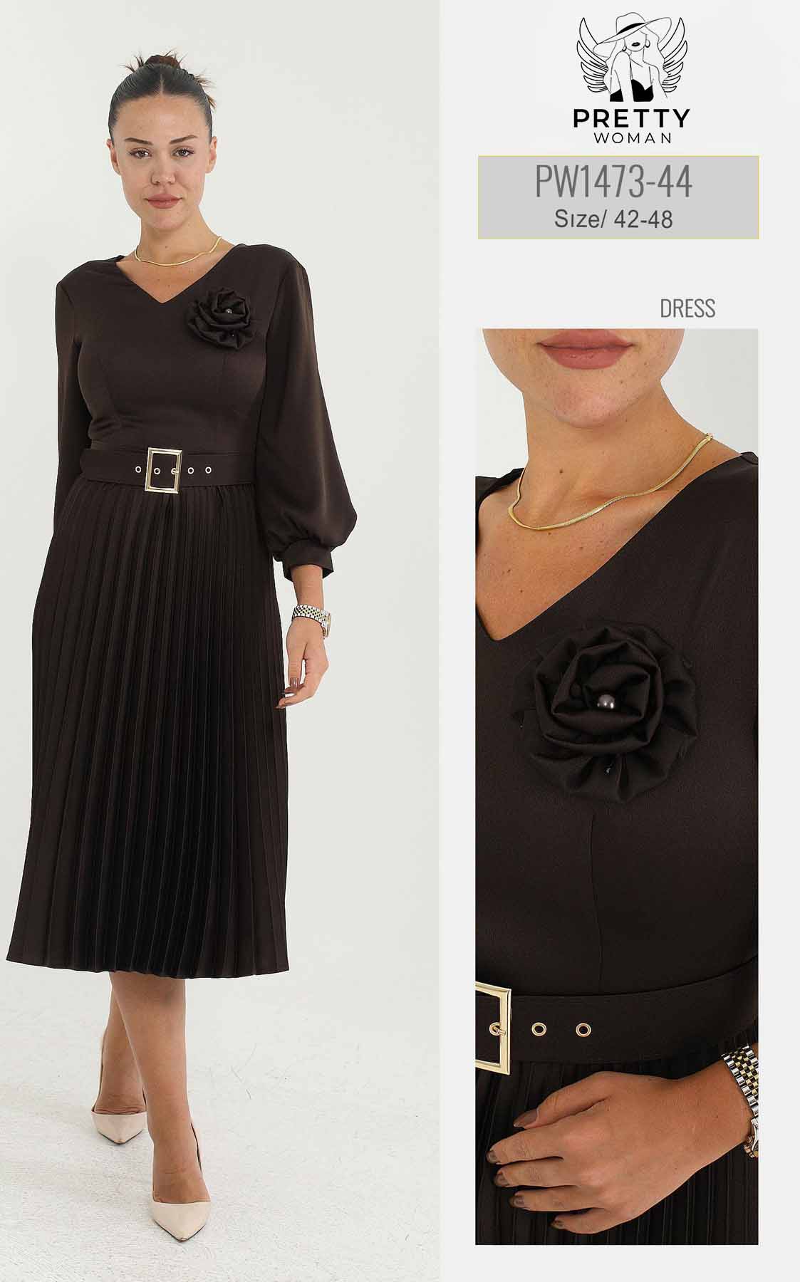 PW-1473 GÜNLÜK ELBİSE