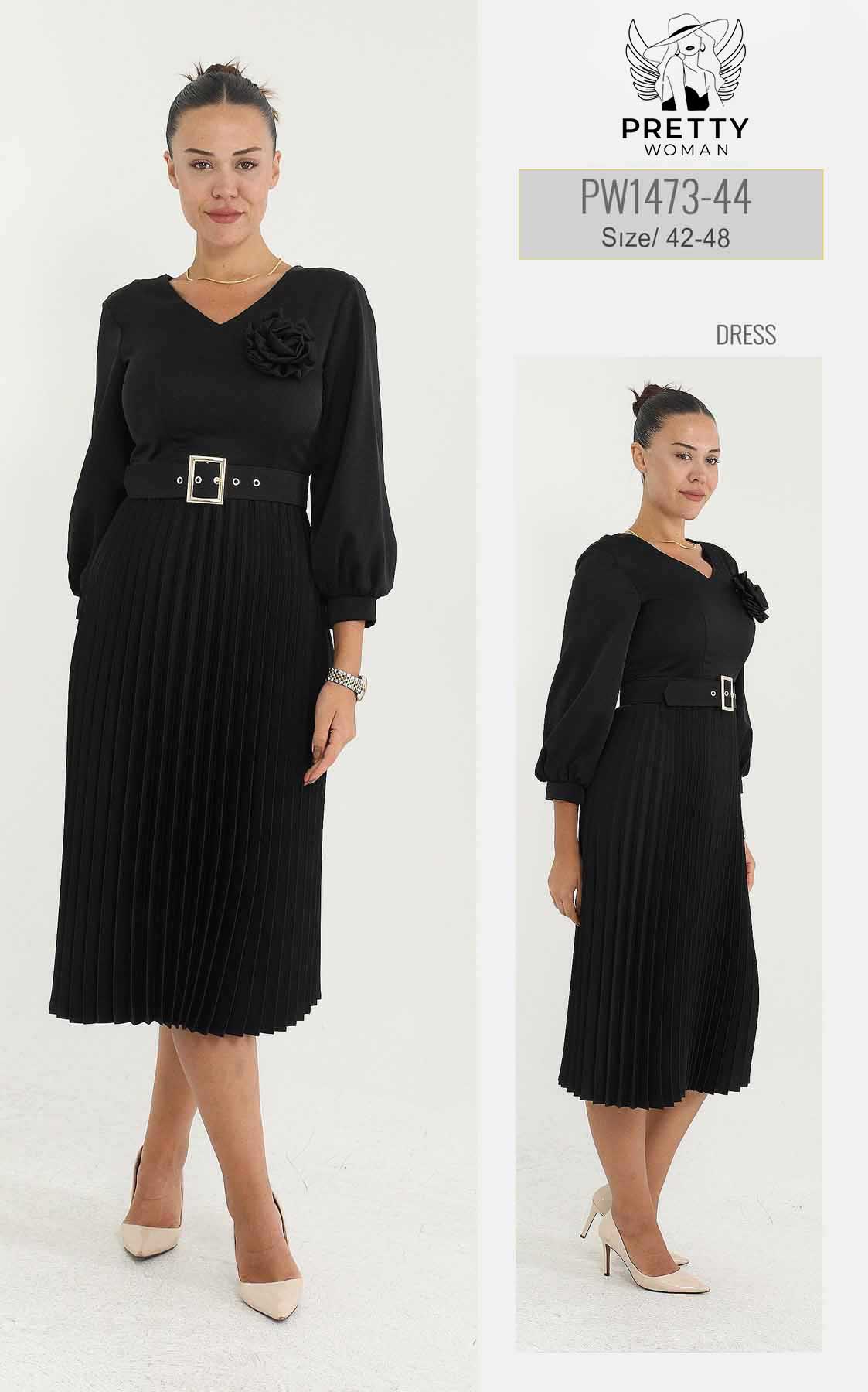 PW-1473 GÜNLÜK ELBİSE