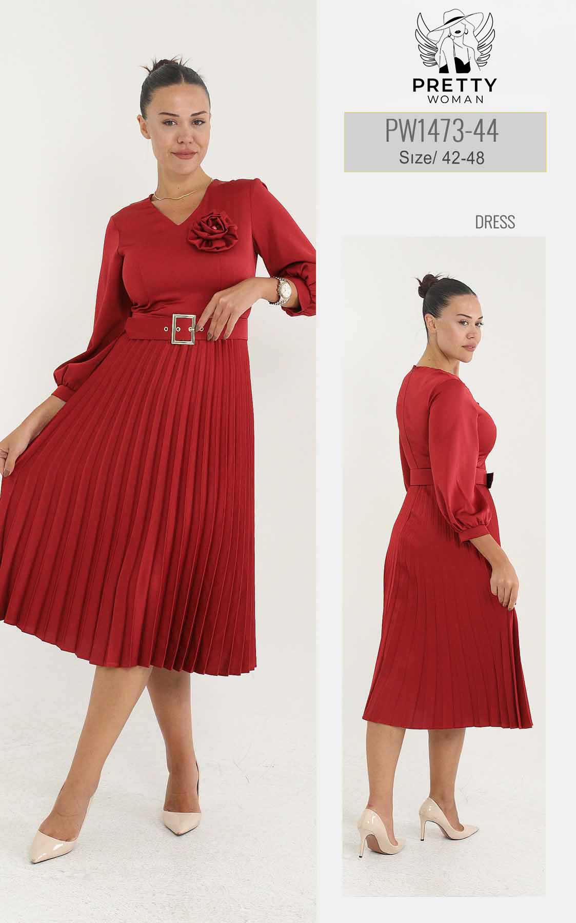 PW-1473 GÜNLÜK ELBİSE