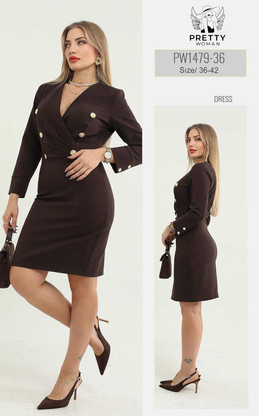 PW-1479 GÜNLÜK ELBİSE