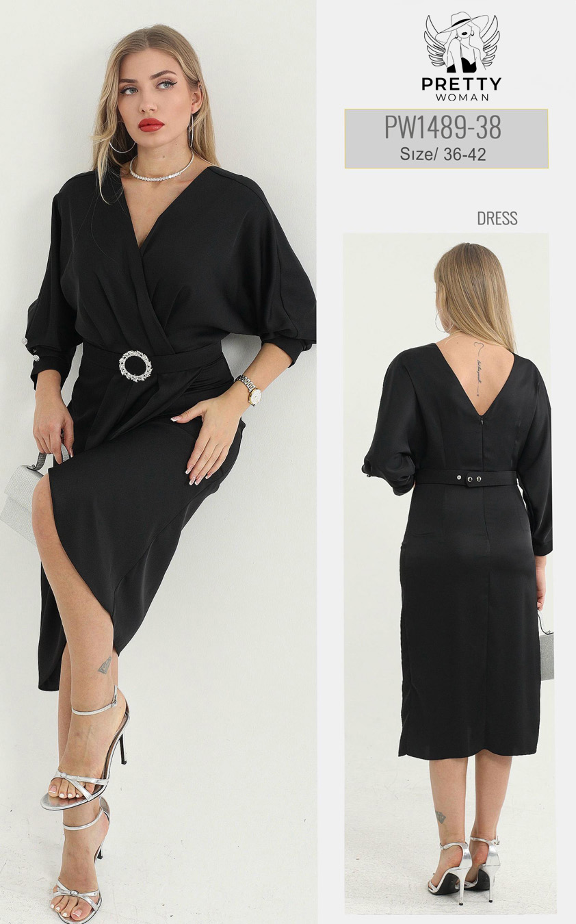 PW-1489 GÜNLÜK ELBİSE