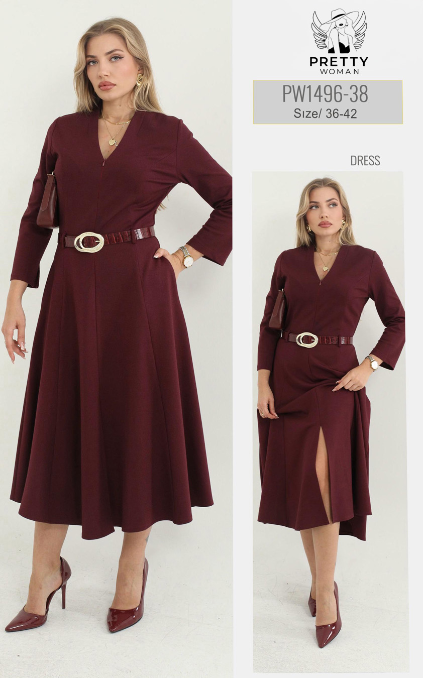 PW-1496 GÜNLÜK ELBİSE