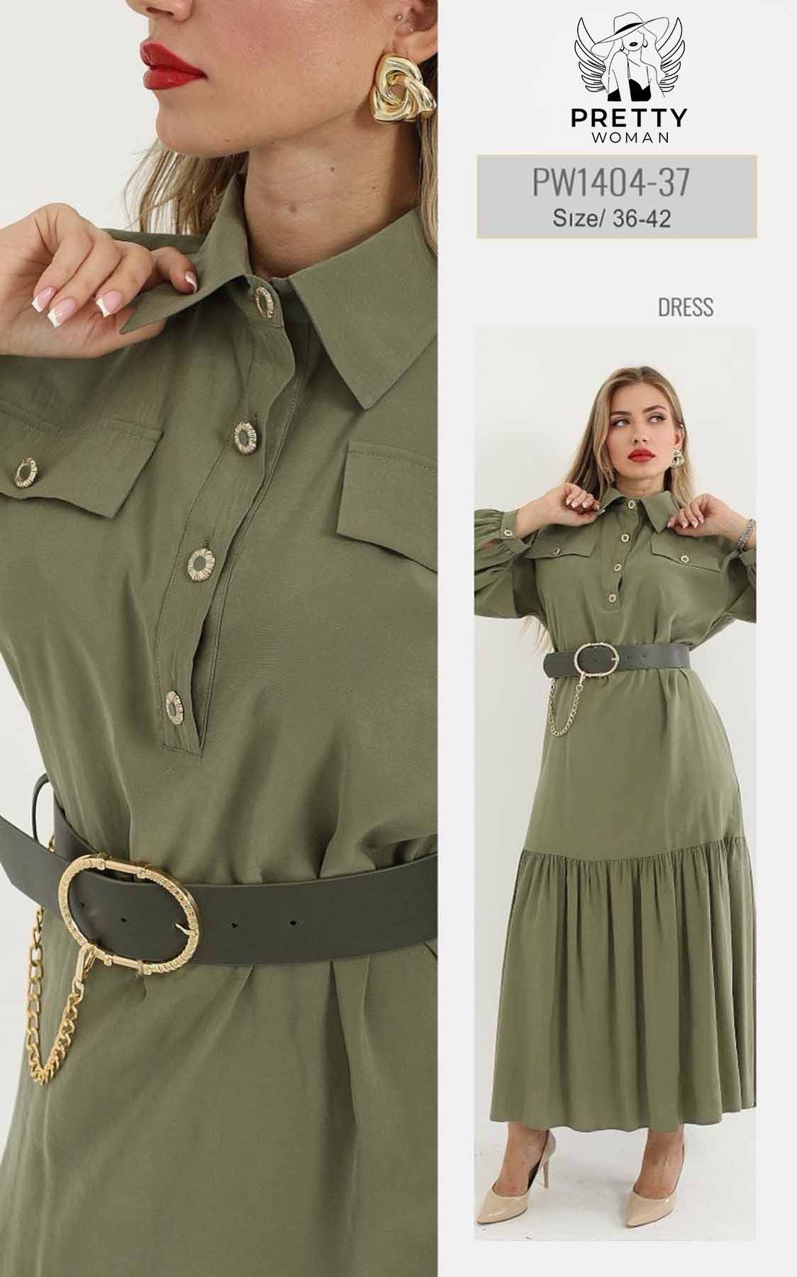 PW-1404 GÜNLÜK ELBİSE