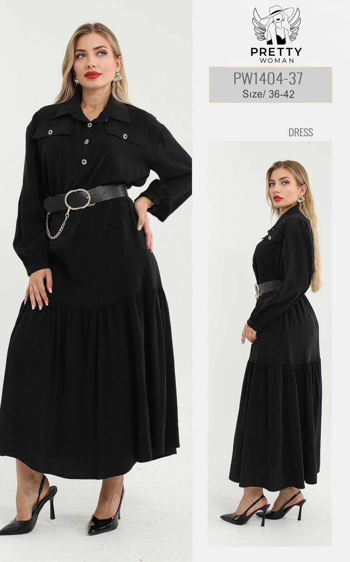 PW-1404 GÜNLÜK ELBİSE