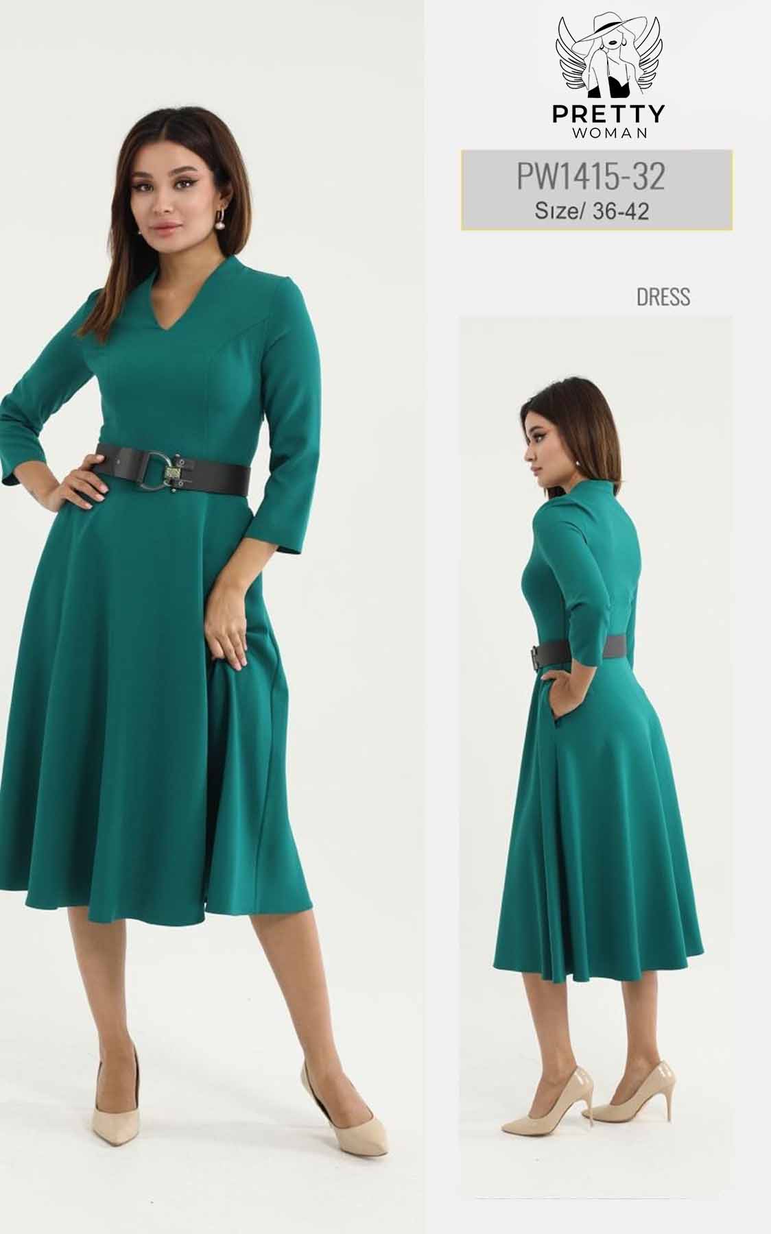 PW-1415 GÜNLÜK ELBİSE