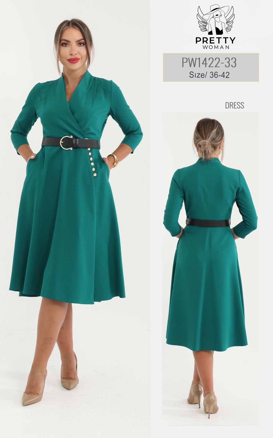 PW-1422 GÜNLÜK ELBİSE