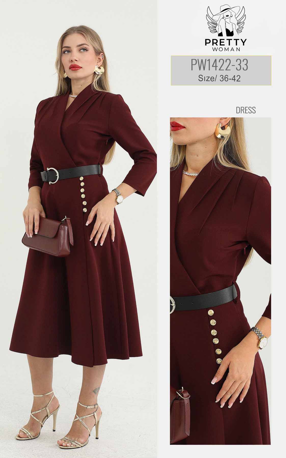 PW-1422 GÜNLÜK ELBİSE