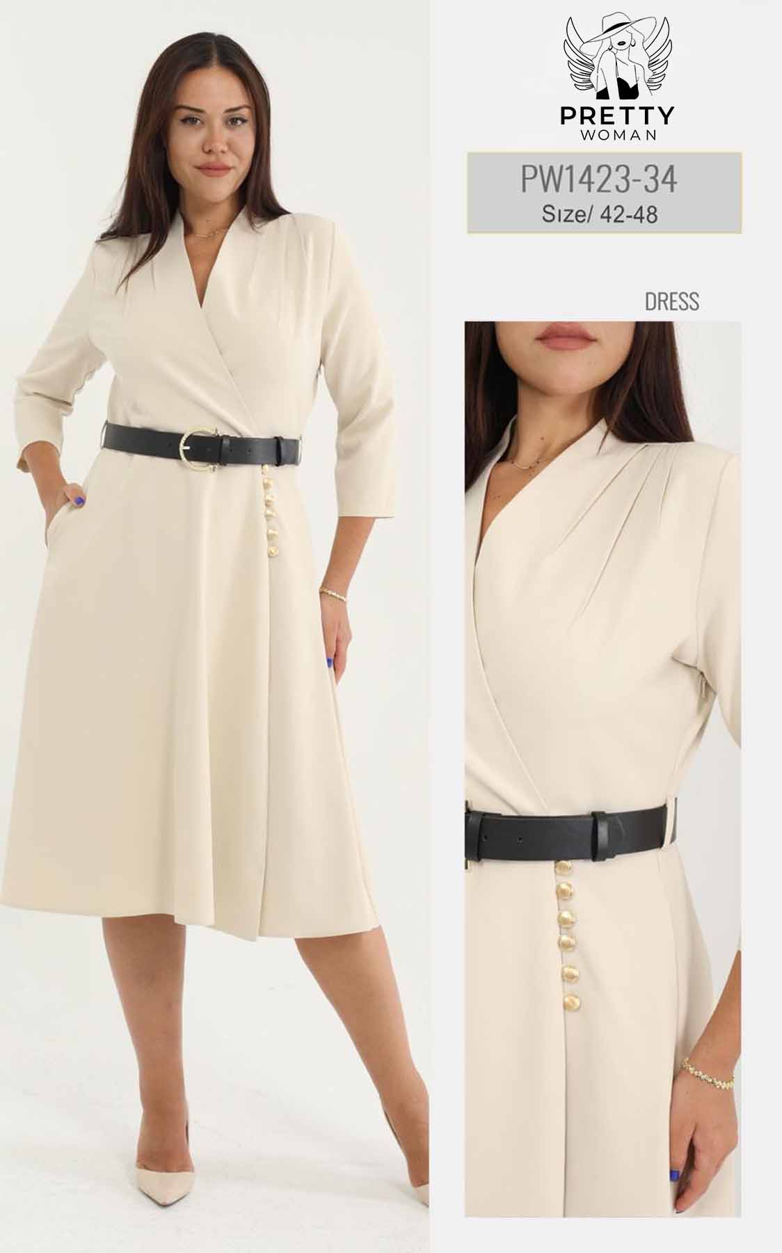 PW-1423 GÜNLÜK ELBİSE