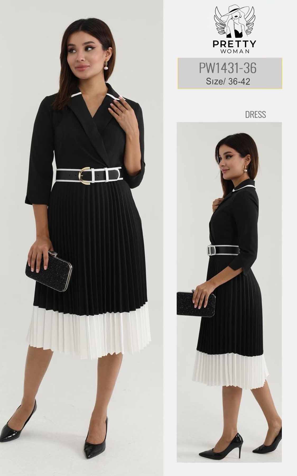 PW-1431 GÜNLÜK ELBİSE