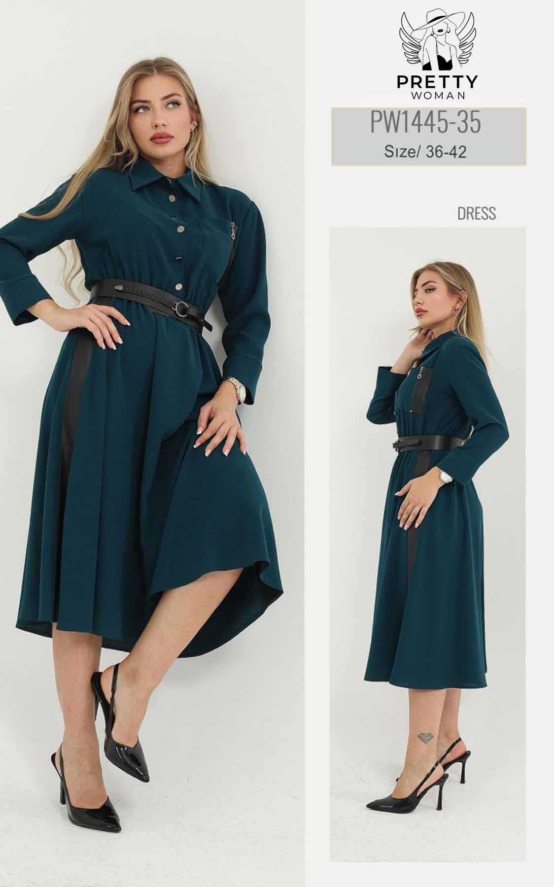 PW-1445-35 GÜNLÜK ELBİSE