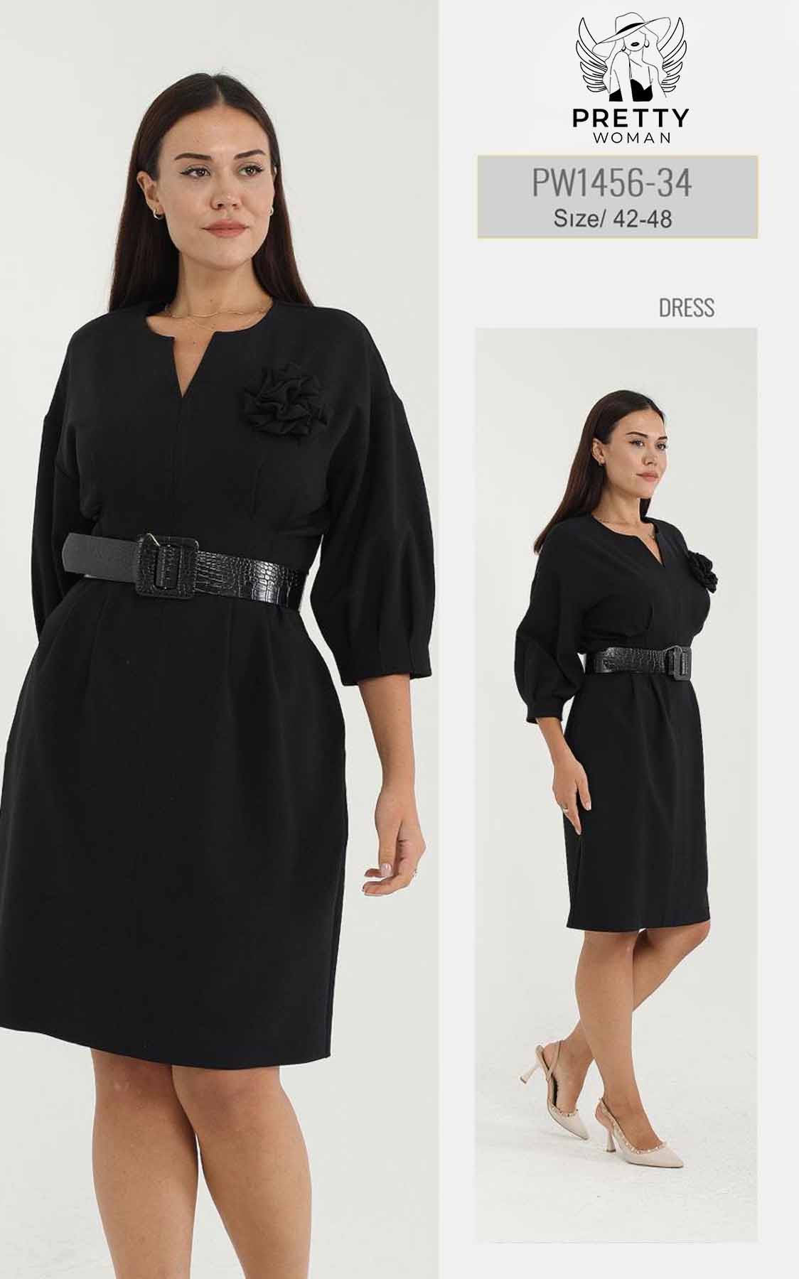 PW-1456 GÜNLÜK ELBİSE