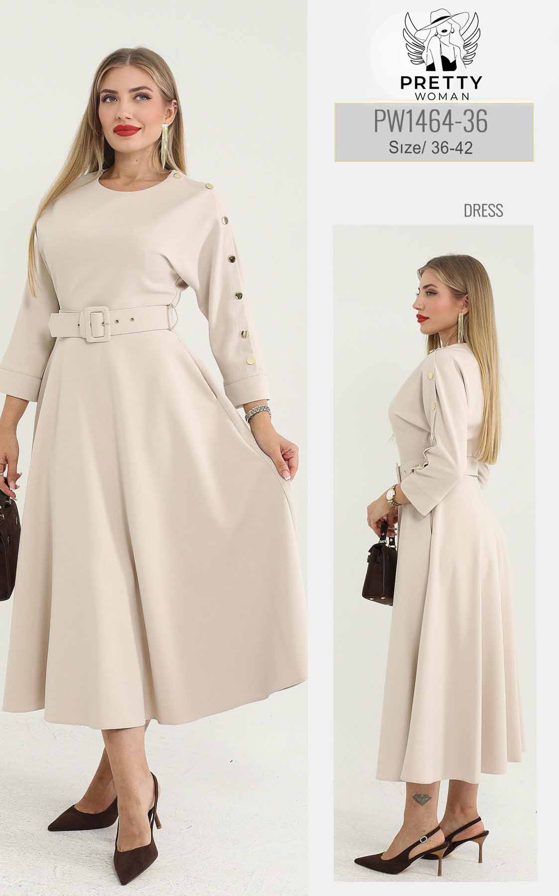 PW-1464 GÜNLÜK ELBİSE