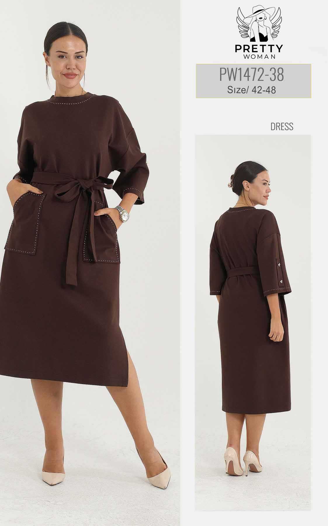 PW-1472 GÜNLÜK ELBİSE