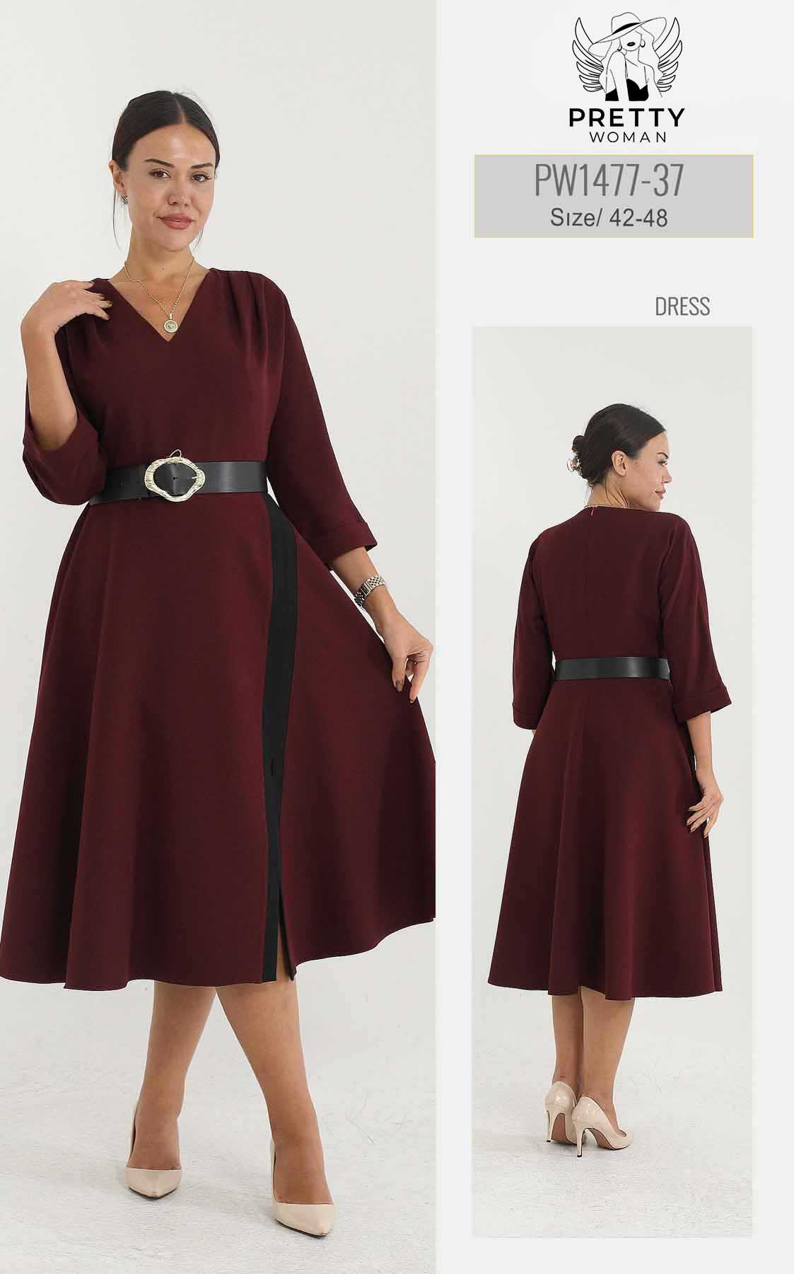 PW-1477 GÜNLÜK ELBİSE