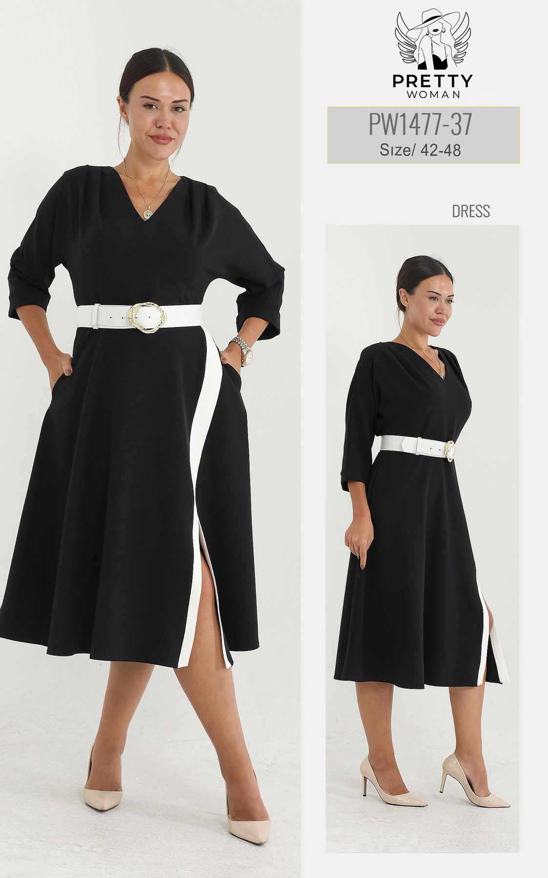 PW-1477 GÜNLÜK ELBİSE